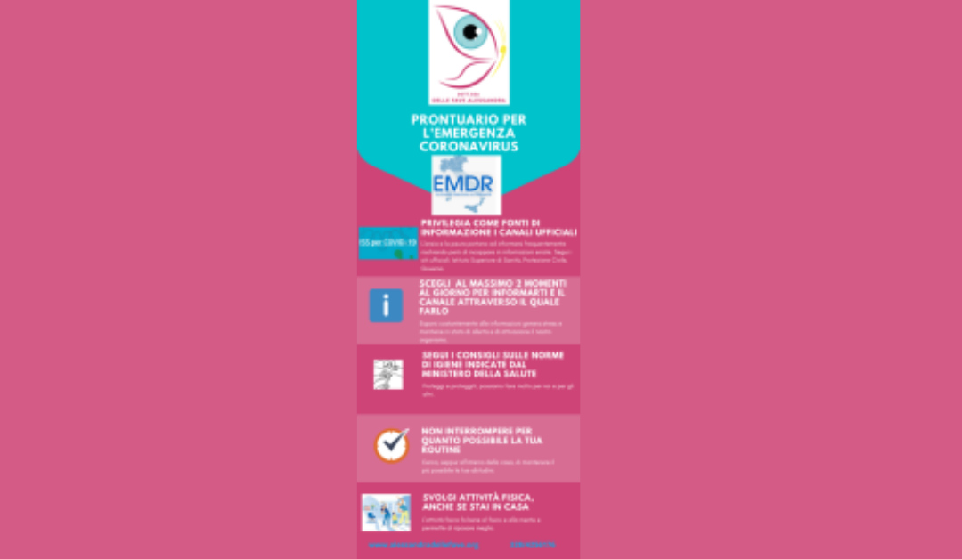 Prontuario per l’emergenza Coronavirus